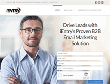 Tablet Screenshot of ientry.com